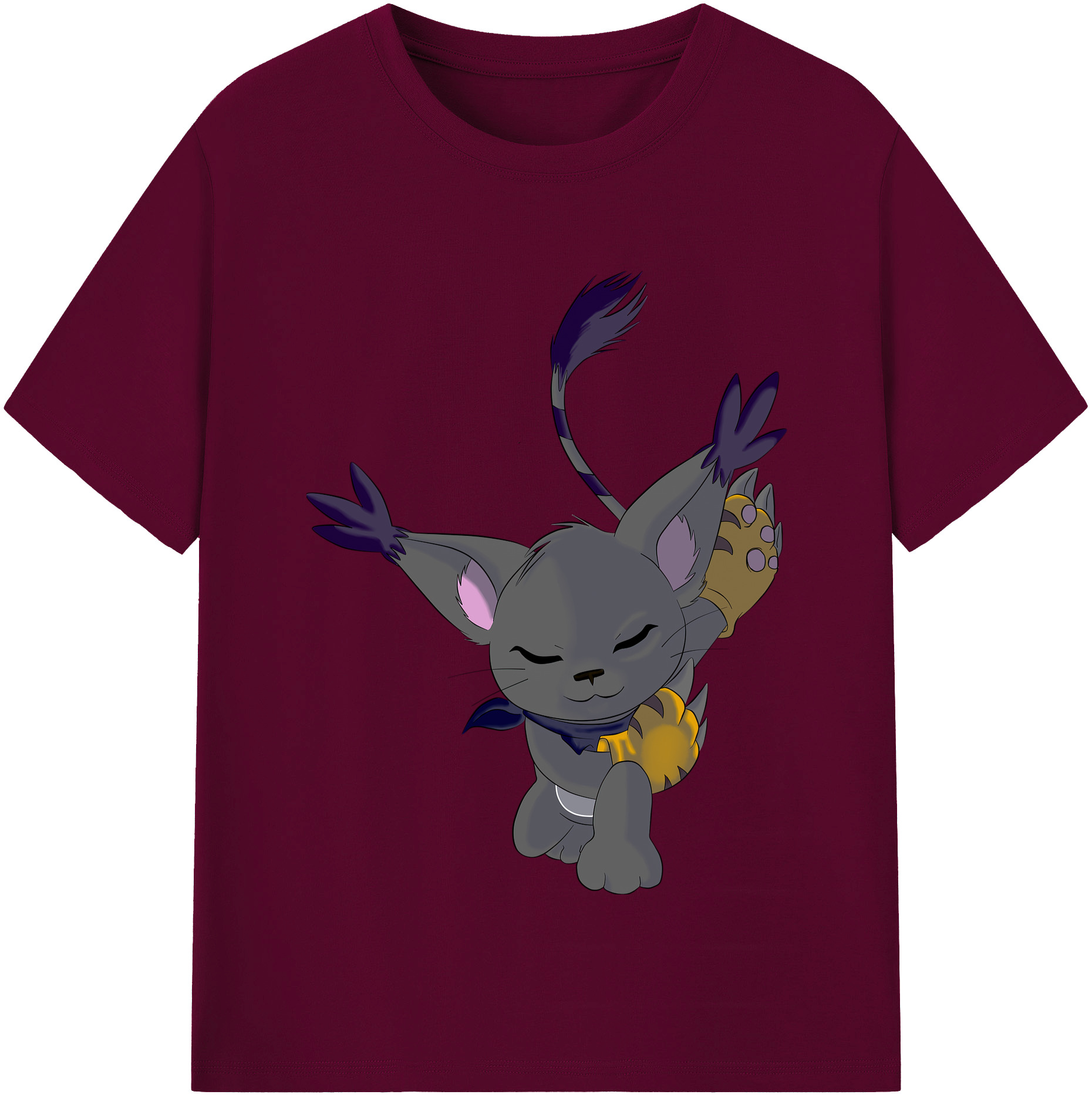 （画像用） Digimon デジタルモンスター/デジモン レディースカジュアルプリントTシャツ（綿100％）